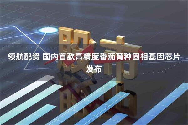领航配资 国内首款高精度番茄育种固相基因芯片发布